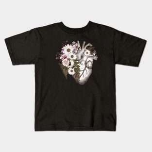 Floral heart 7 Kids T-Shirt